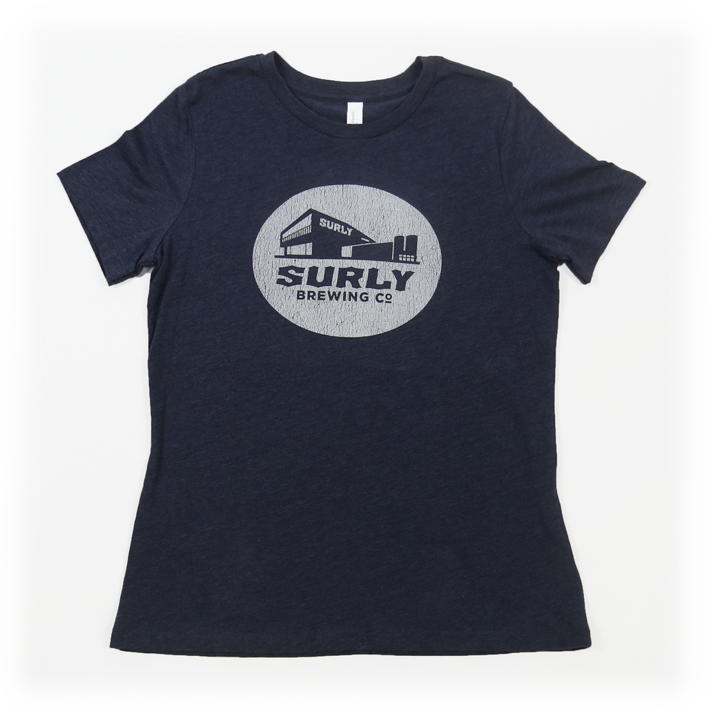 Women's Brewery Icon Tee  - Navy
