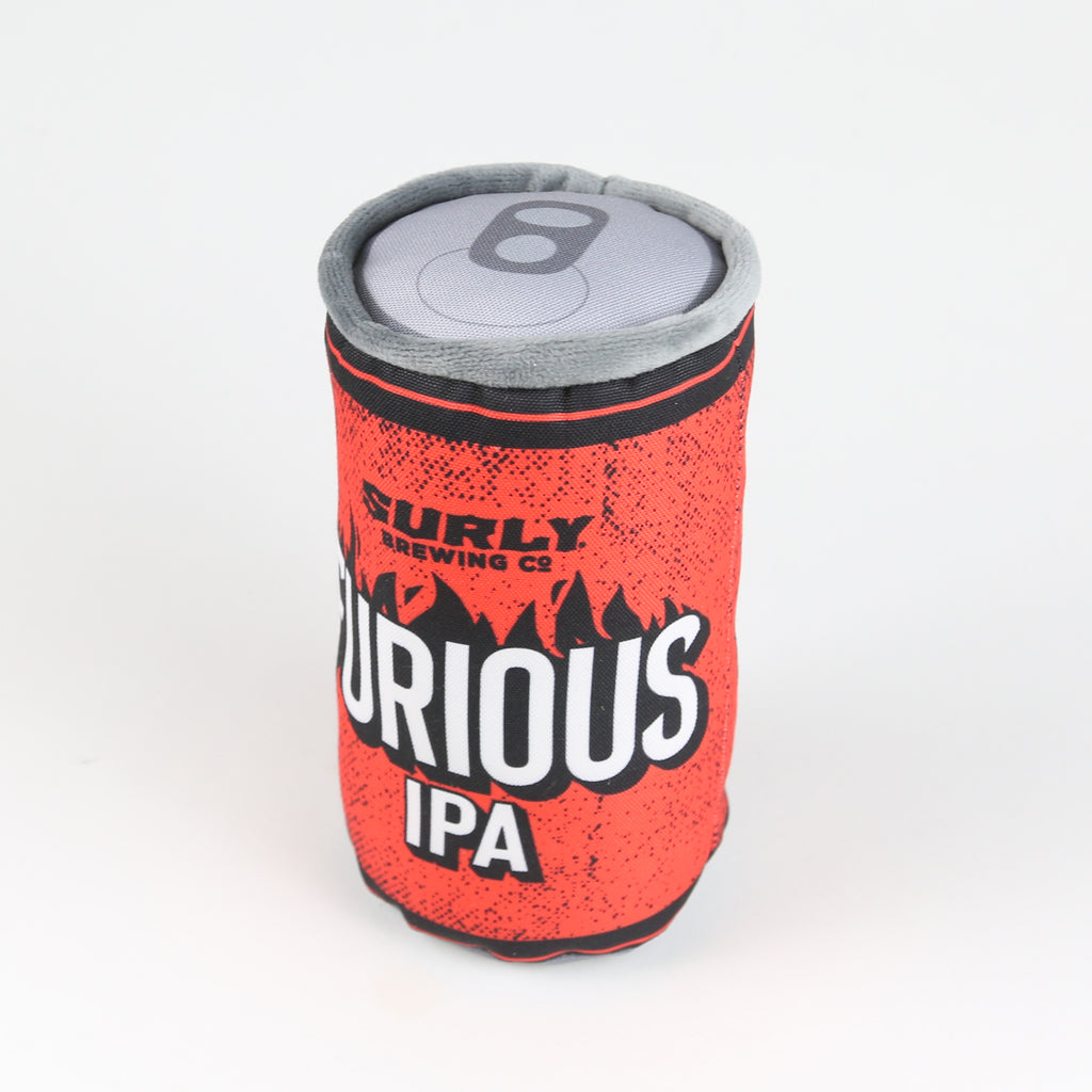 Surly Furious Beer Can Dog Toy