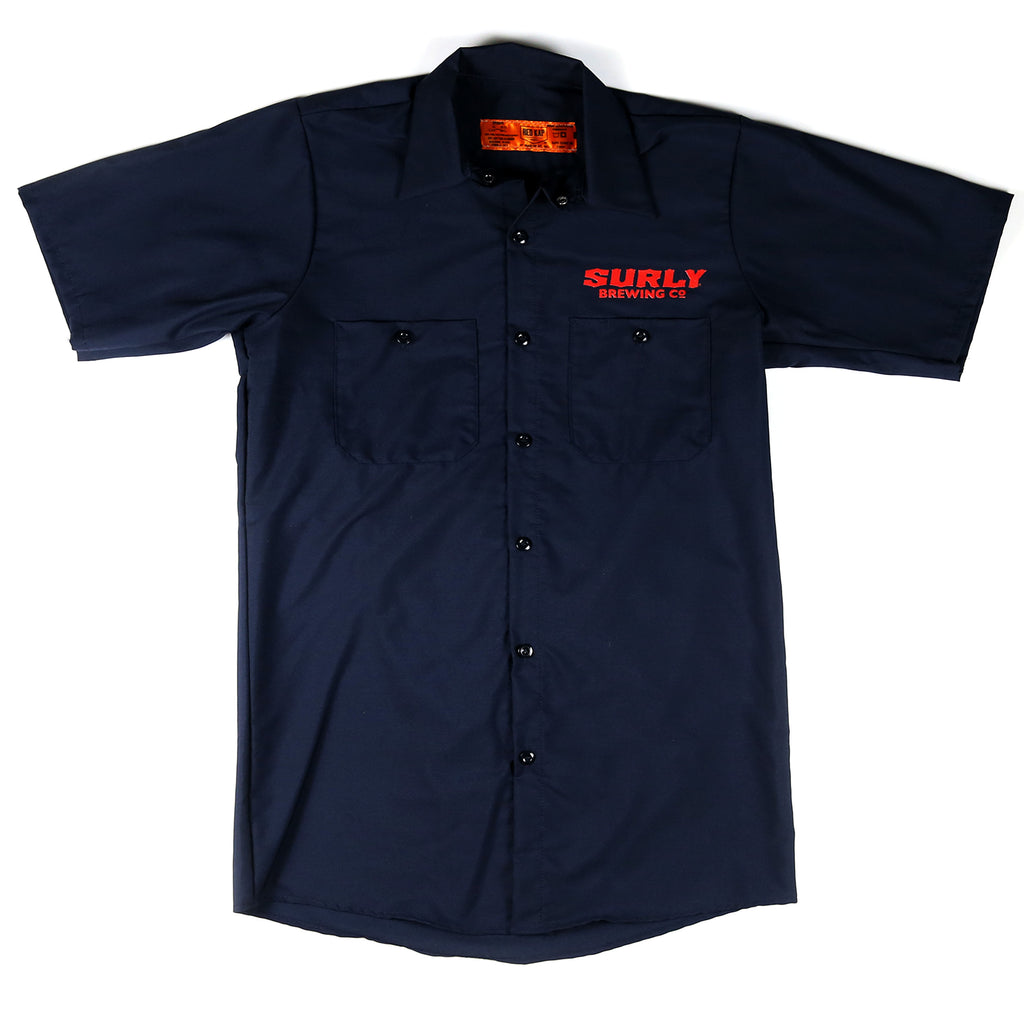 Hex Logo Work Shirt - Navy